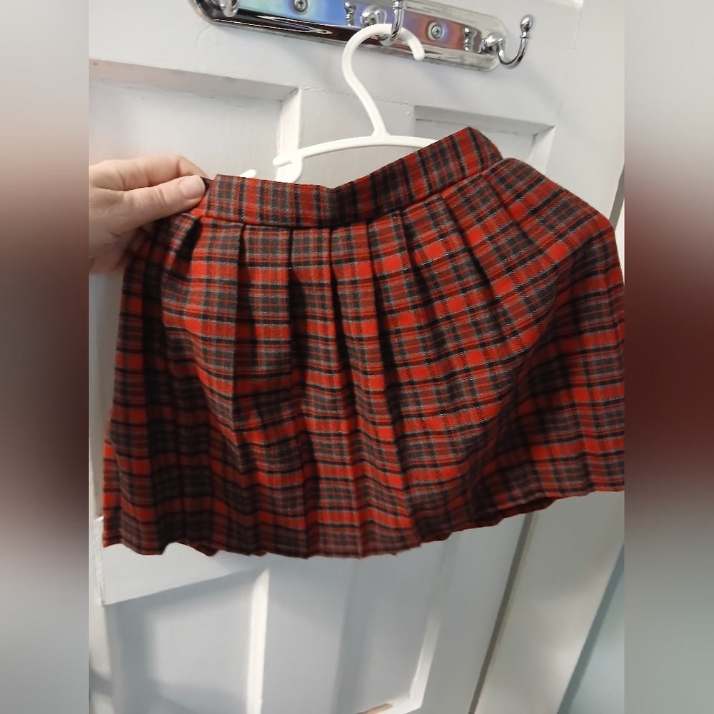 3/$8 Vintage Skirt Ragscals Plaid Tartan Pattern Toddler Girl Clothing Canada